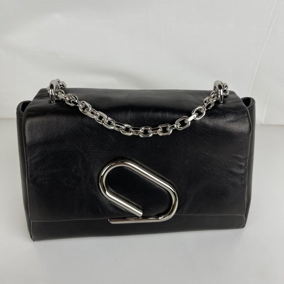 New Philip Lim Alix Soft Chain Leather Shoulder Bag - Picture 1 of 9